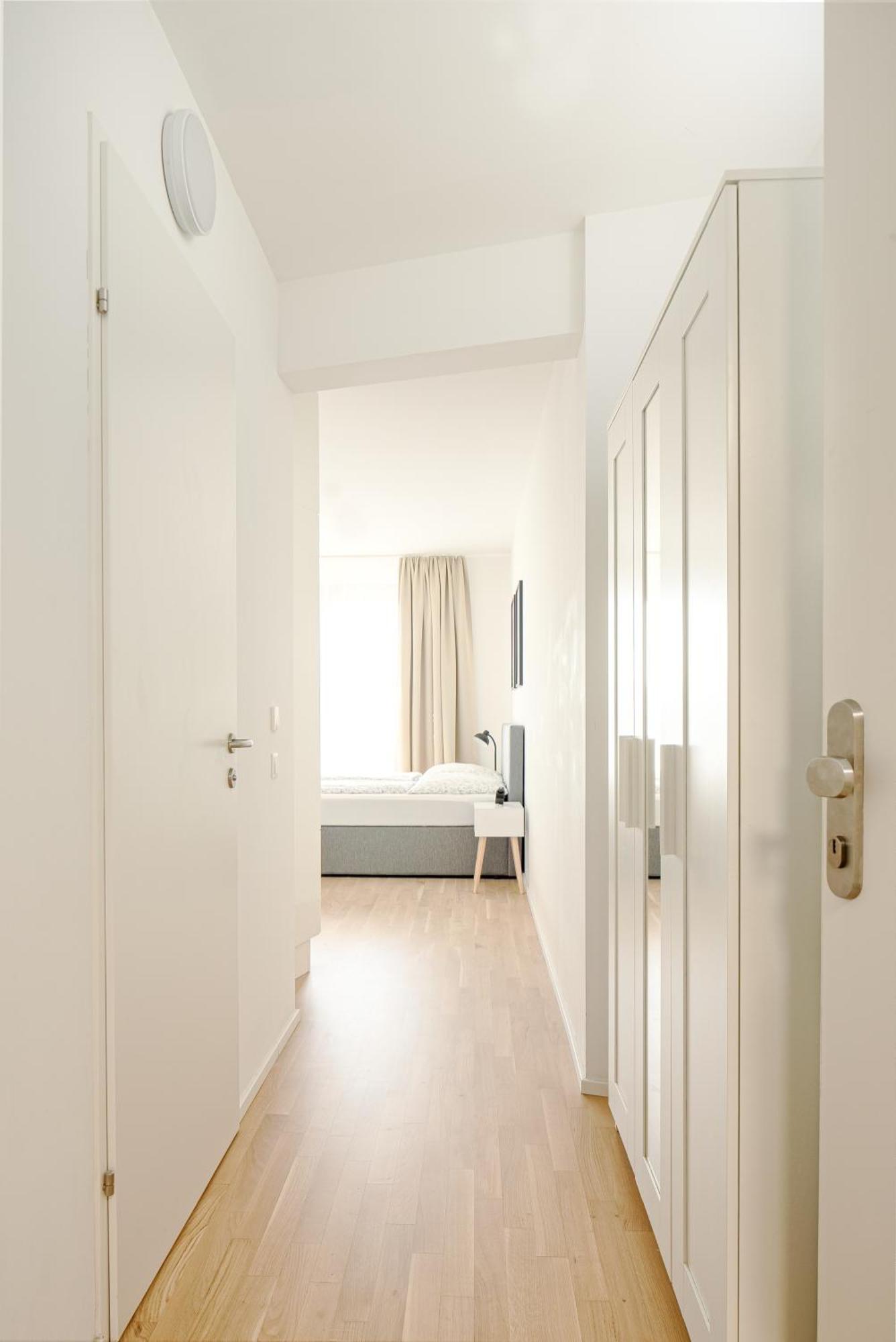 Whats-App Self-Check-In - Paerchen Wohnung Am Hauptbahnhof Wien Zimmer foto